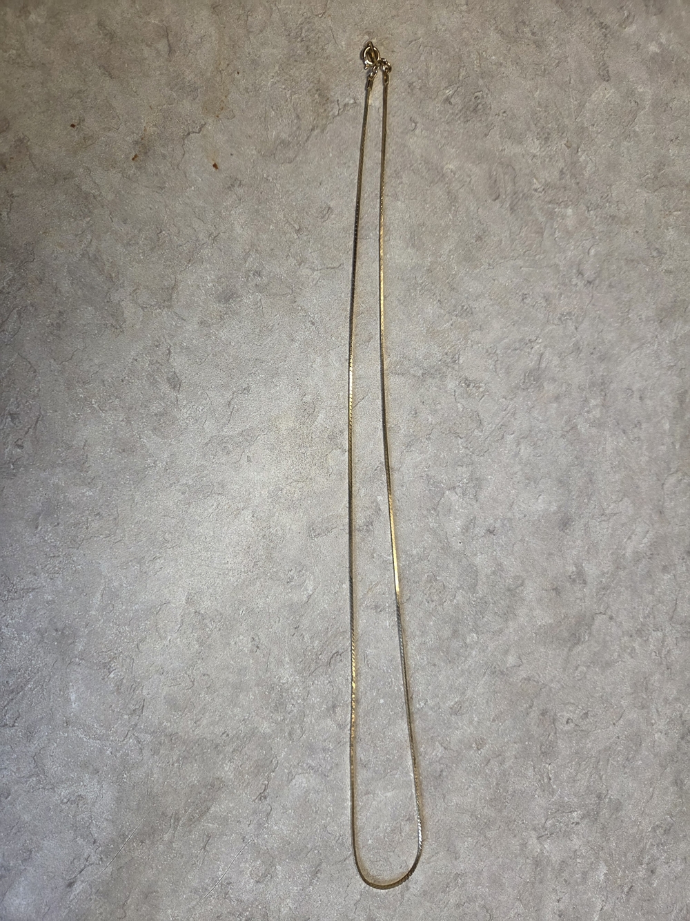 Gold Tone Women's Snake Chain Necklace